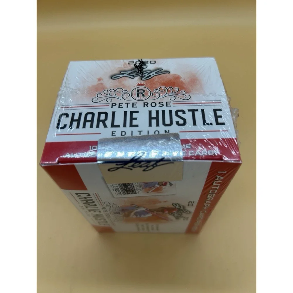 2020 Leaf Pete Rose Charlie Hustle Edition Factory Sealed Auto Autograph Box